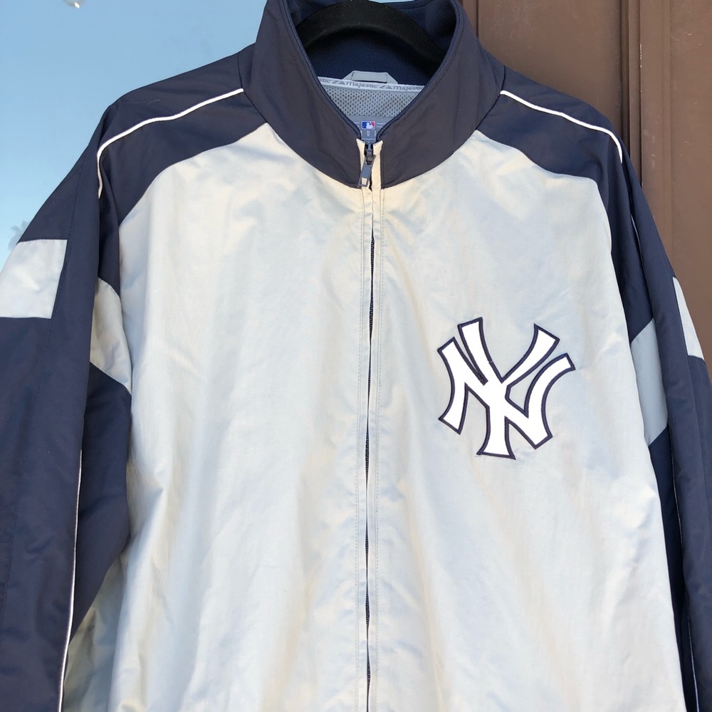 New York Yankees Grey/Blue Jacket 2XL